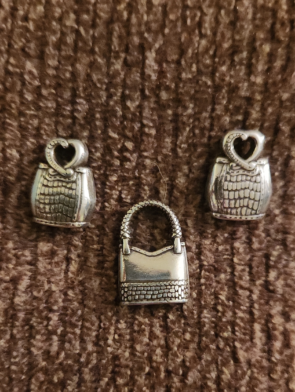 Brighton Silver-Tone Push Pin Charms Set